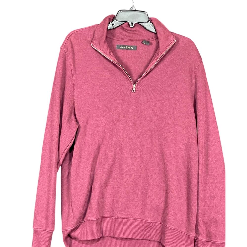 Men's Axist brand quarter zip pullover sweater Medium size